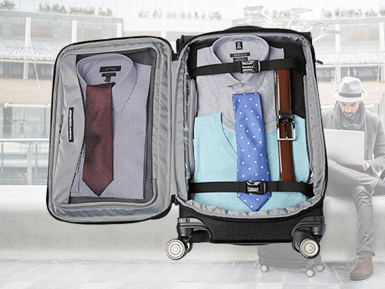TravelPro Crew Expandable Spinner Suitcase sweepstakes