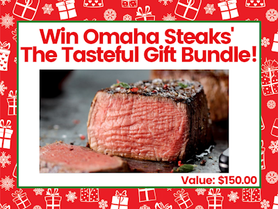 Omaha Steaks The Tasteful Gift Bundle! sweepstakes