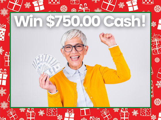 $750.00 Cash!  sweepstakes