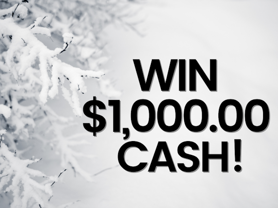 $1,000.00 Cash!  sweepstakes