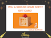 $200.00 Home Depot Gift Card! sweepstakes