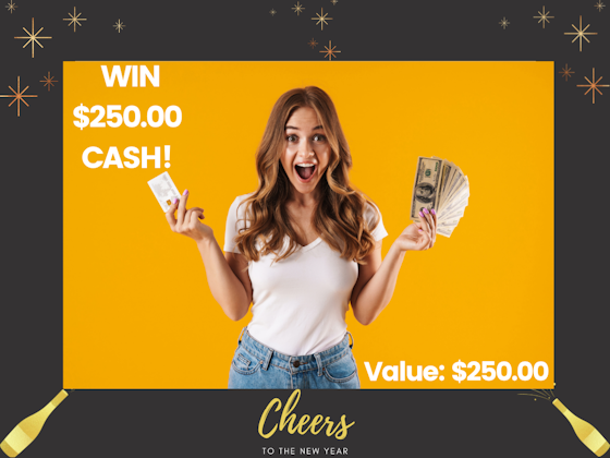 $250.00 Cash!  sweepstakes