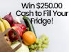 $250.00 Cash! sweepstakes