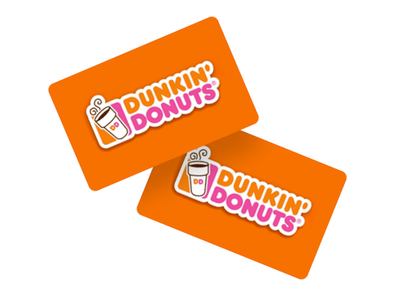 $25.00 Dunkin Gift Card! sweepstakes