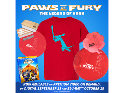 PAWS OF FURY Prize Pack! sweepstakes