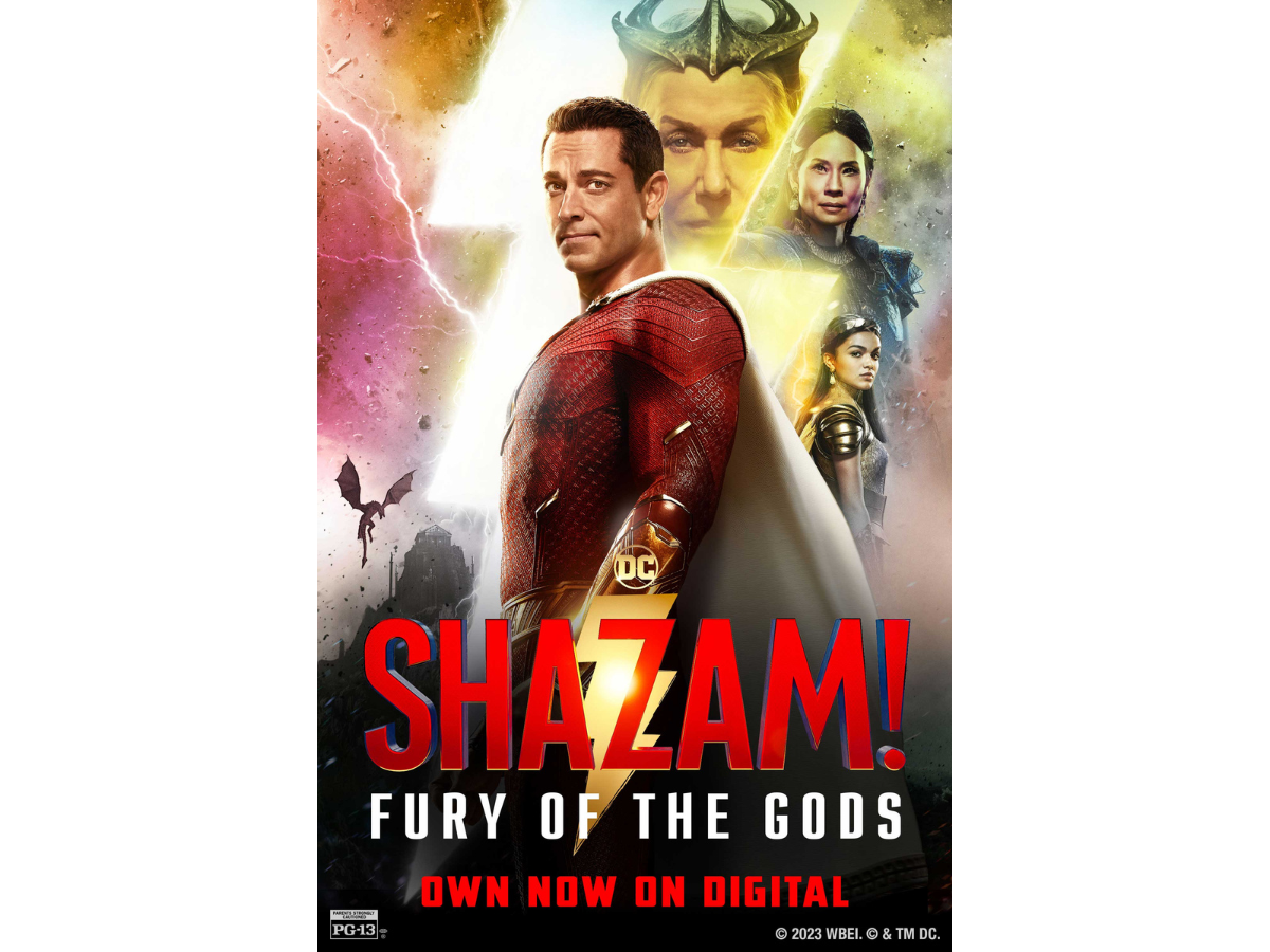 SHAZAM! FURY OF THE GODS Digital Movie! sweepstakes