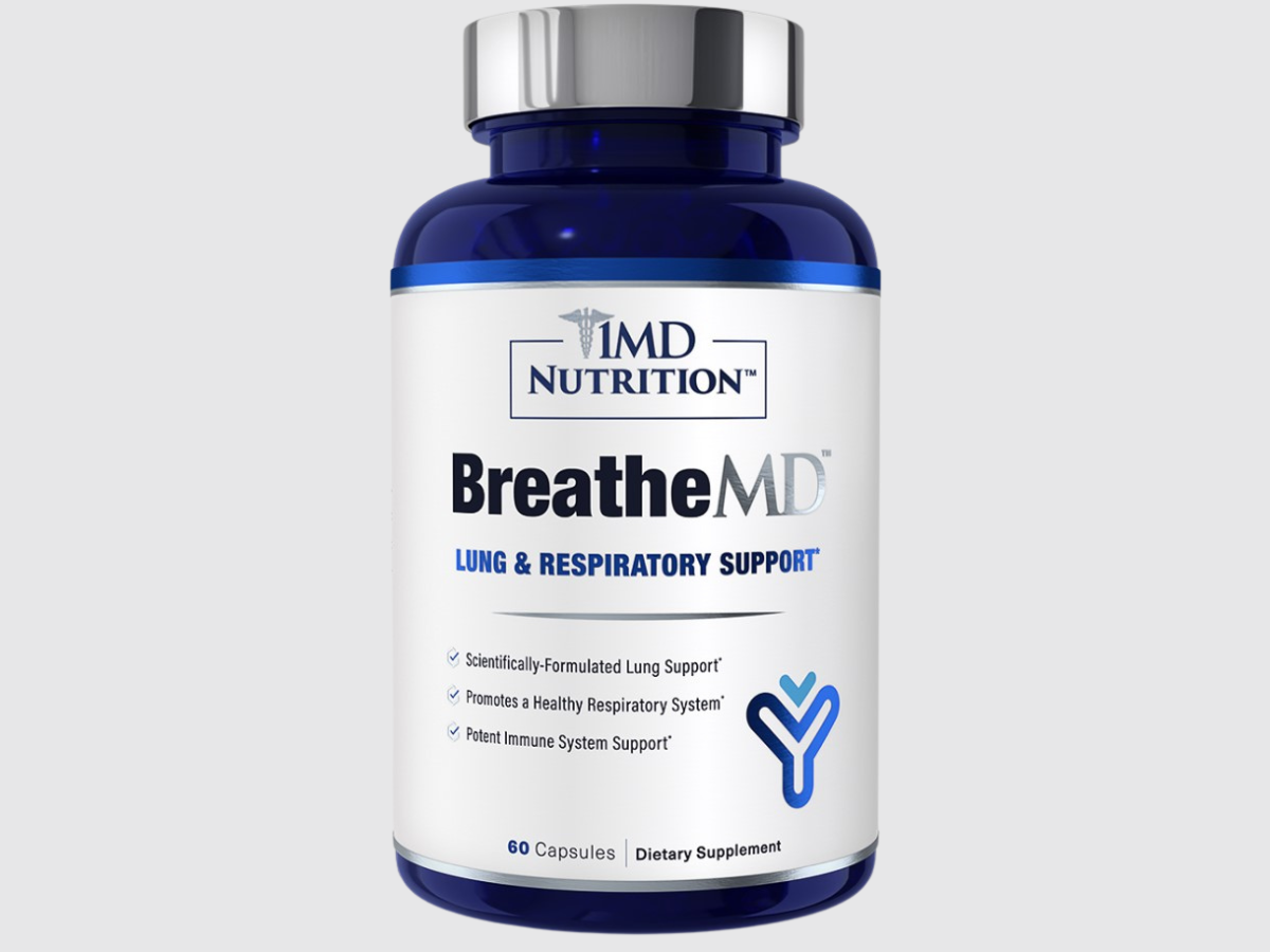 12-Month Supply of Lung & Respiratory Natural Support Supplements from 1MD! sweepstakes