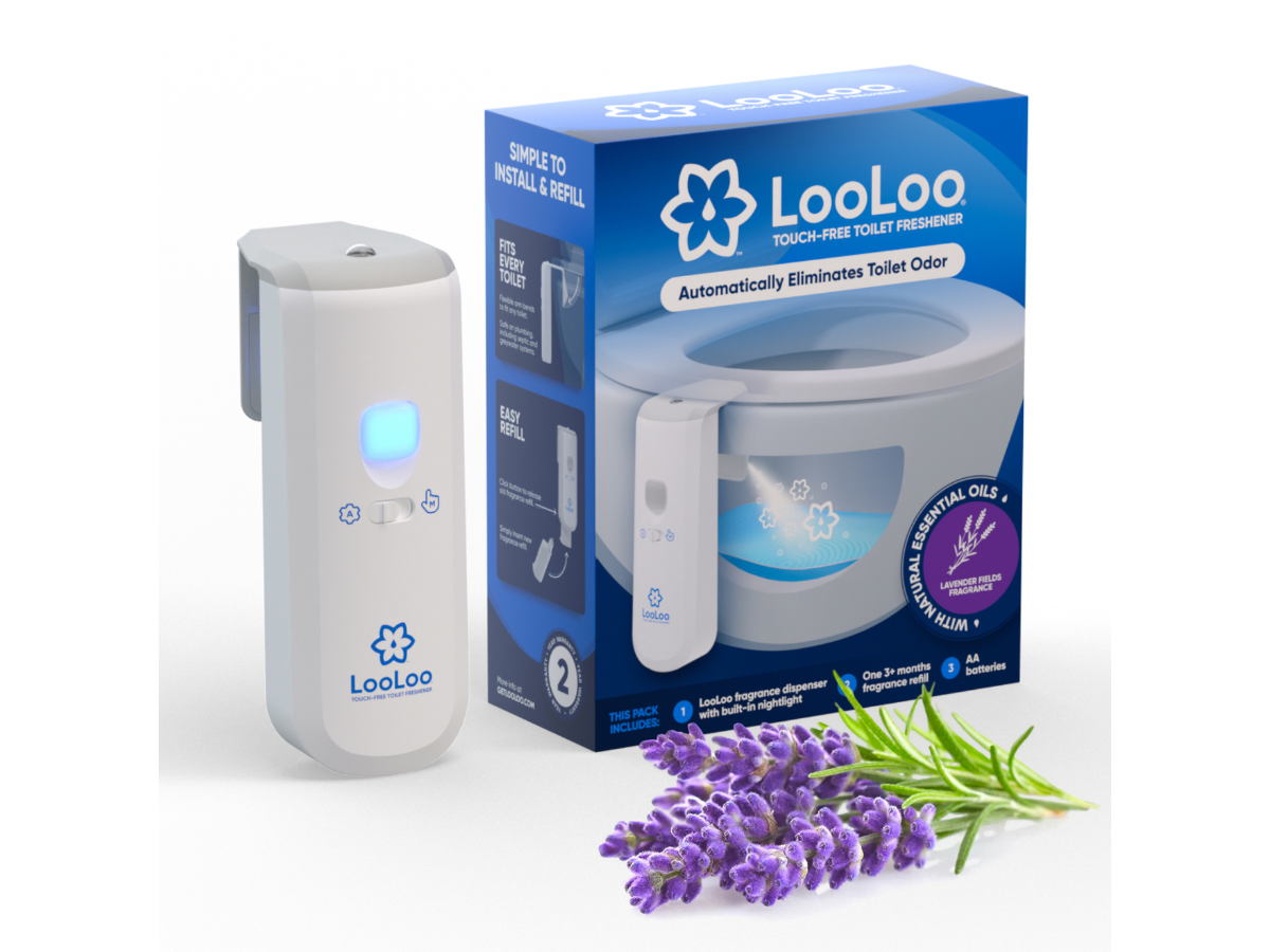 LooLoo Automatic Touchless Toilet Spray Starter Kit! sweepstakes