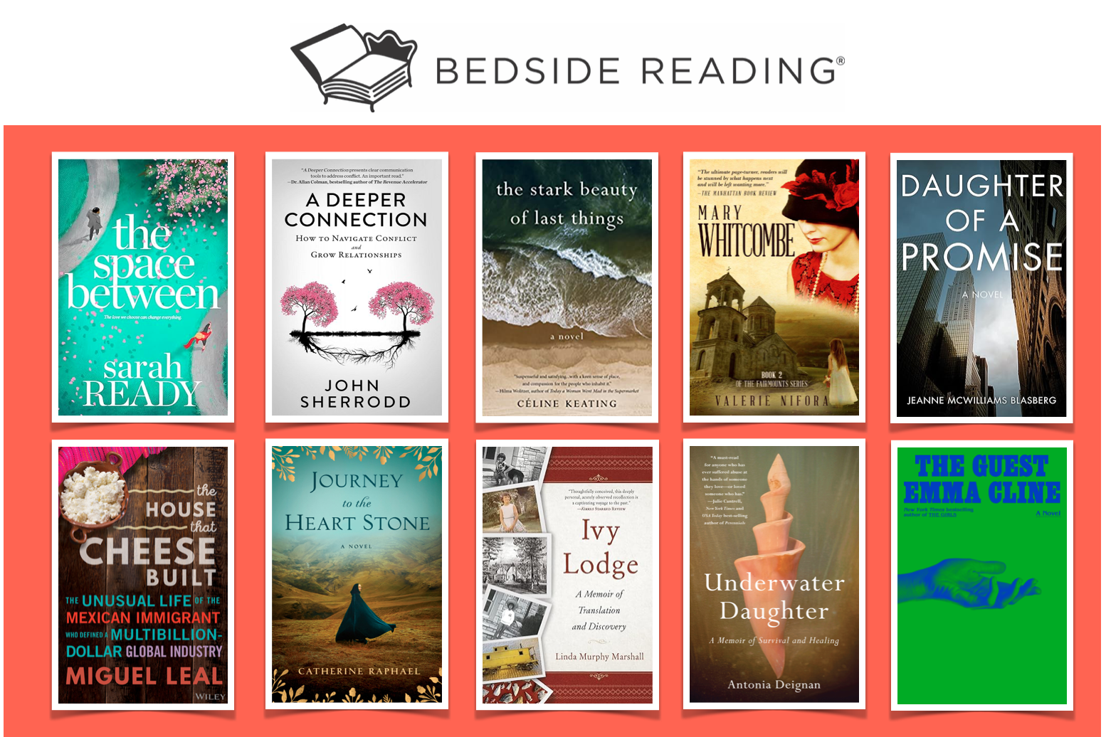 Win a 10-Book Bundle from Bedside Reading! sweepstakes