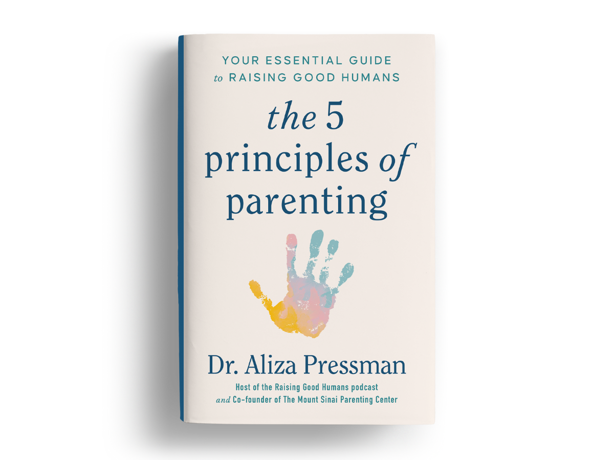 Copy of THE 5 PRINCIPLES OF PARENTING: Your Essential Guide to Raising Good Humans by Dr. Aliza Pressman! sweepstakes