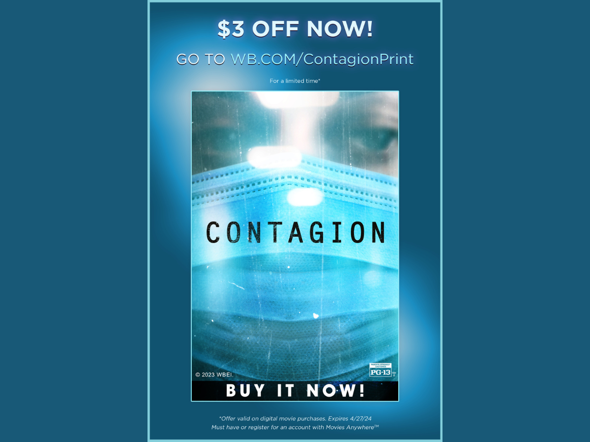 CONTAGION Digital Movie! sweepstakes